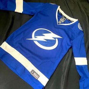 Worn once! Small Tampa Bay Lightning jersey!